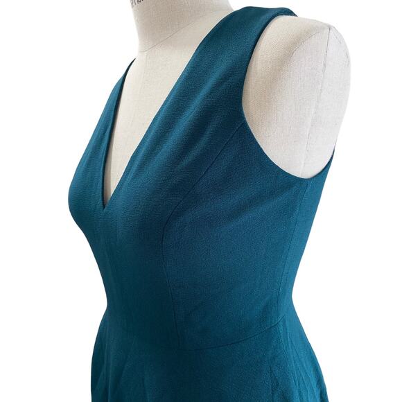 Dress the Population Catalina Fit Flare Midi Cocktail Pine Large - Picture 5 of 5